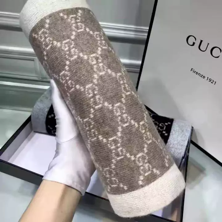 GUCCI 人気ブランド ニットスカーフ